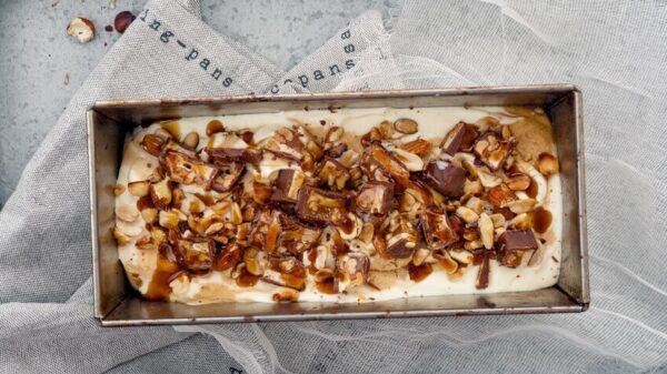 Bananen Snickers Eis