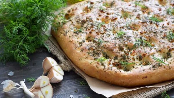 Focaccia mit Kräutern