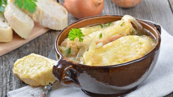 Französische Zwiebelsuppe