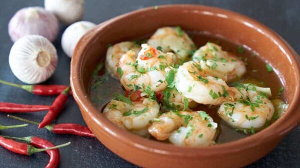 Gambas al ajillo