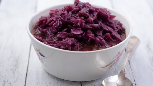 Gebratener Rotkohl