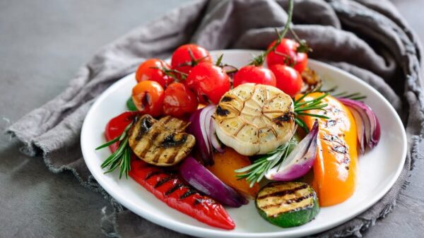 Gegrillte Paprika