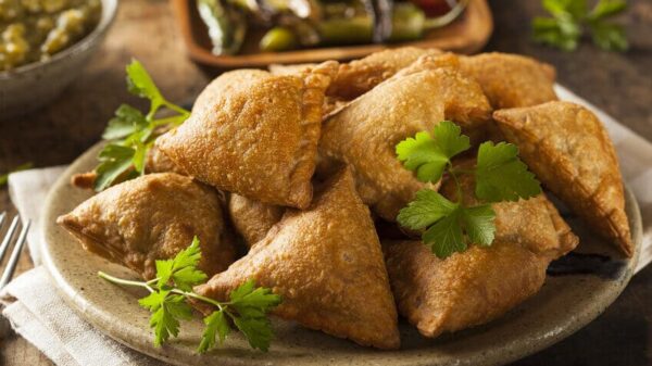 Samosa mit Hackfleisch