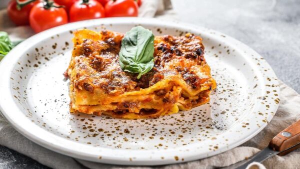 Traditionelle Lasagne mit Bolognese